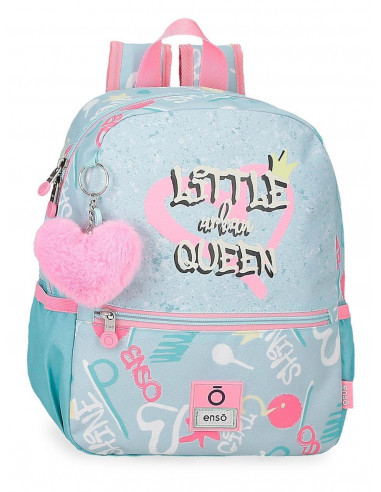 MOCHILA ADAP. 32CM.ENSO LITTLE URBAN QUEEN